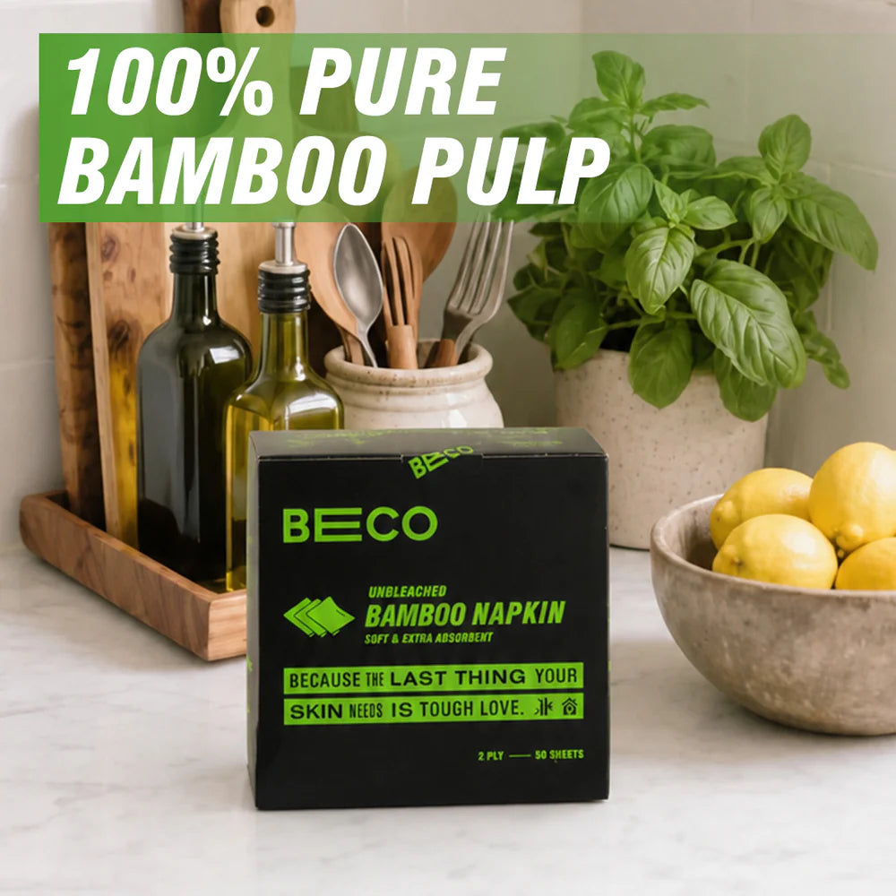 Bamboo Serving Napkins - 50 sheets